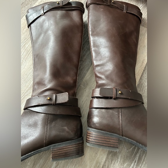 Franco Sarto Brown Riding boots - Picture 5 of 7
